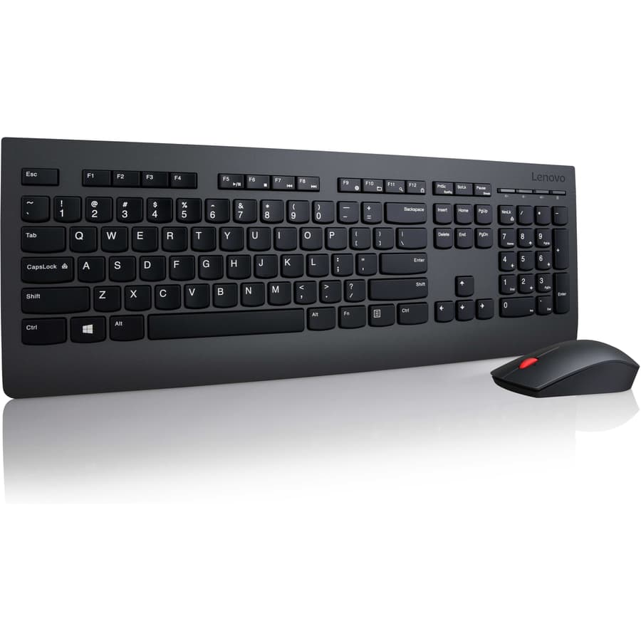 Lenovo wireless keyboard and mouse combo with Latin American Spanish localization
