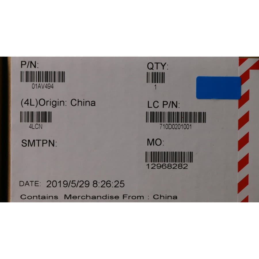 Lenovo 01AV494 rechargeable notebook battery, 4,708 mAh replacement pack