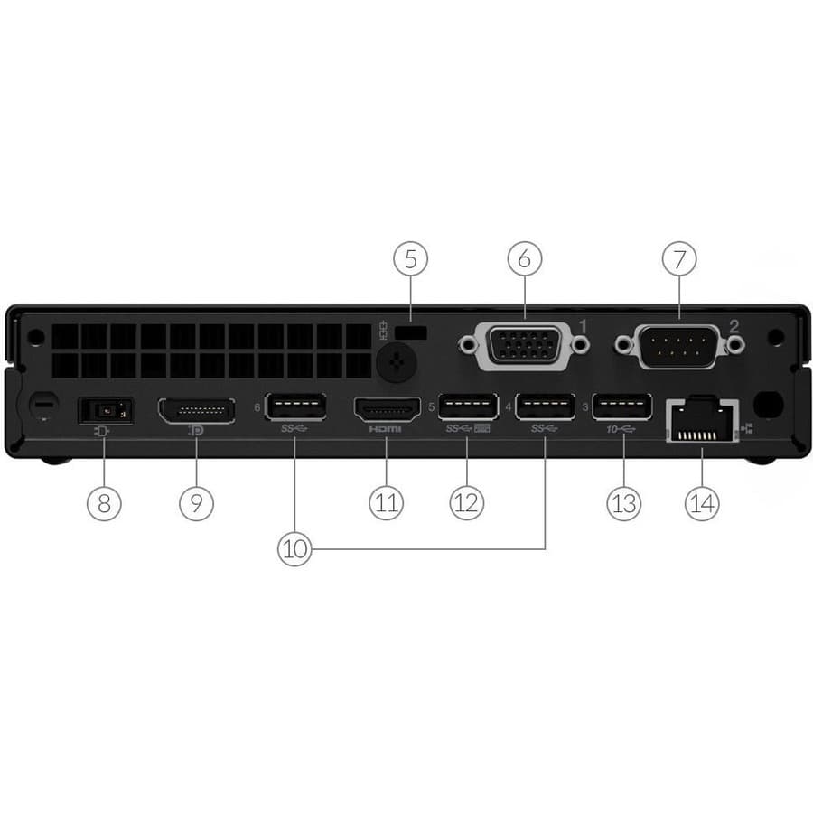 Lenovo ThinkCentre M70q compact mini PC for business desktop deployment