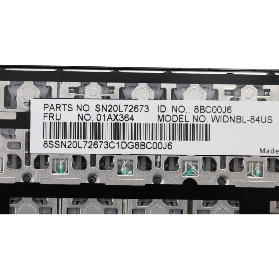 Lenovo notebook keyboard with proprietary internal cable connectivity