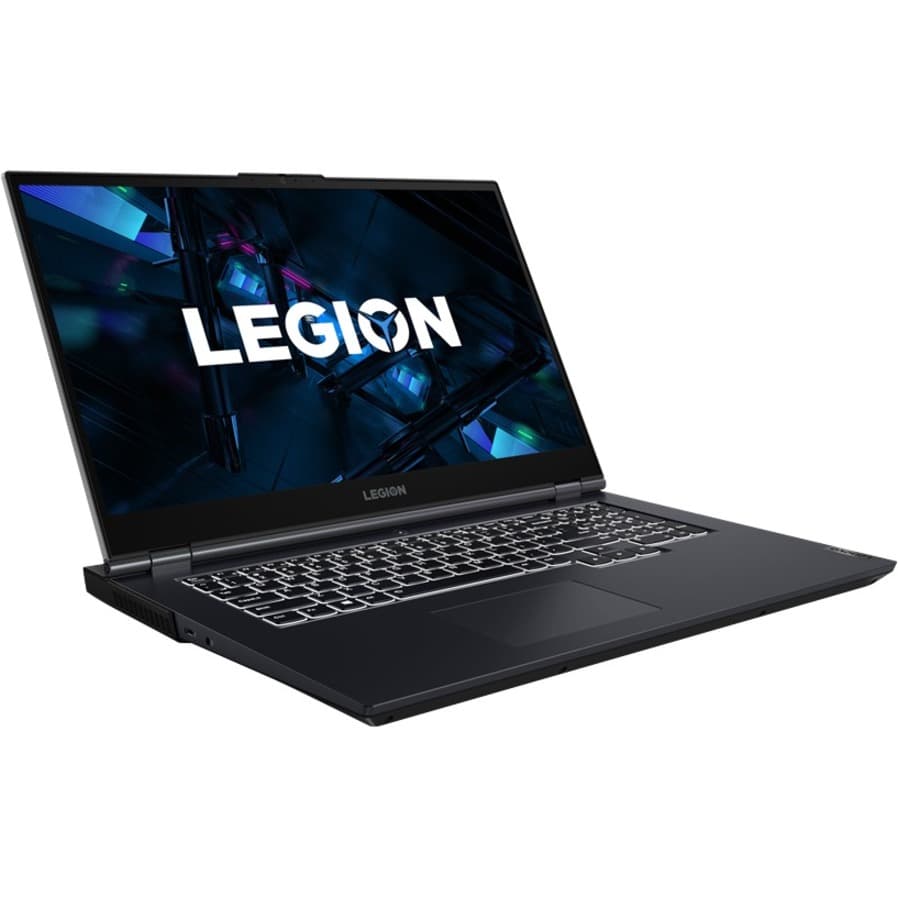 Lenovo Legion 5 17ITH6 gaming laptop with 17.3-inch display, Intel Core i7 processor, and large SSD storage