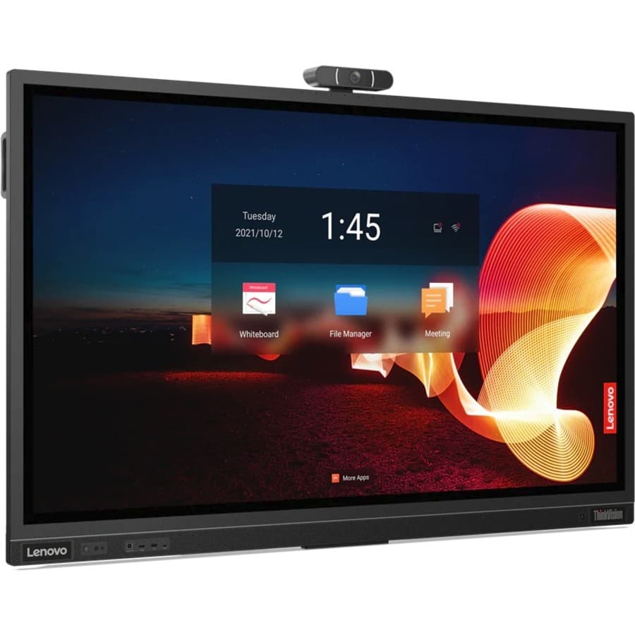Lenovo ThinkVision T65 65-inch large-format display without camera for professional signage and presentation use