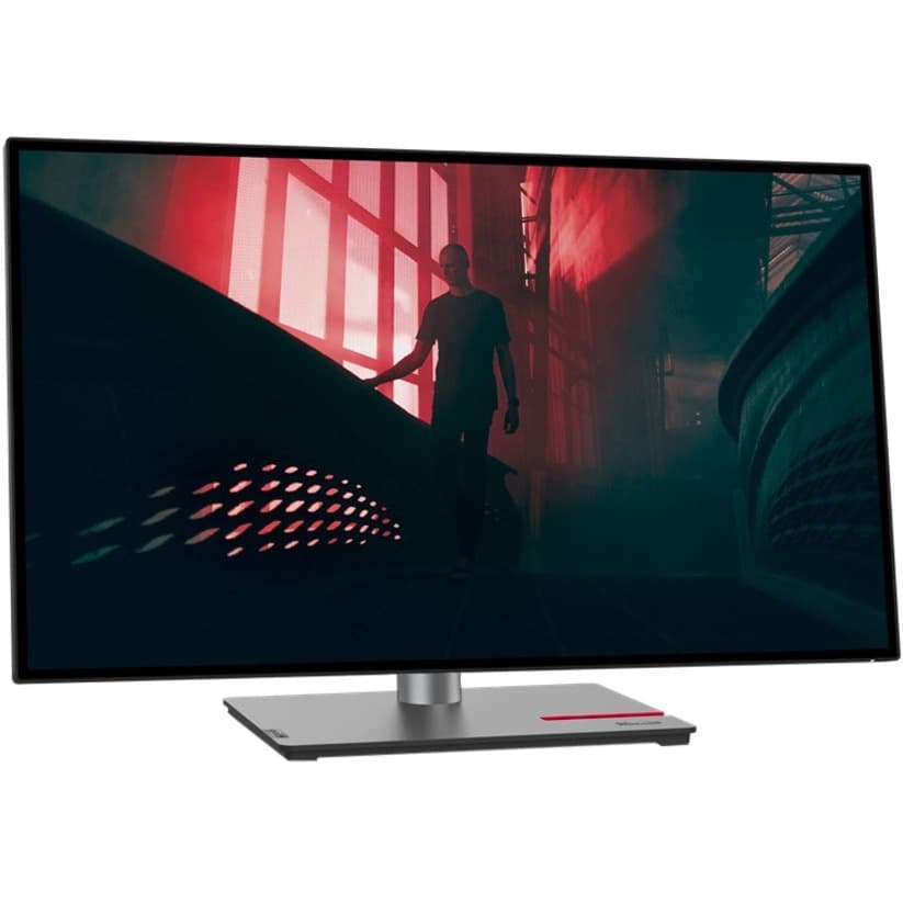Lenovo 27-inch QHD near-edgeless corporate monitor with IPS panel and adjustable stand