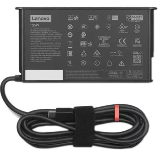 Lenovo TP 135W USB-C US power adapter for high-capacity charging