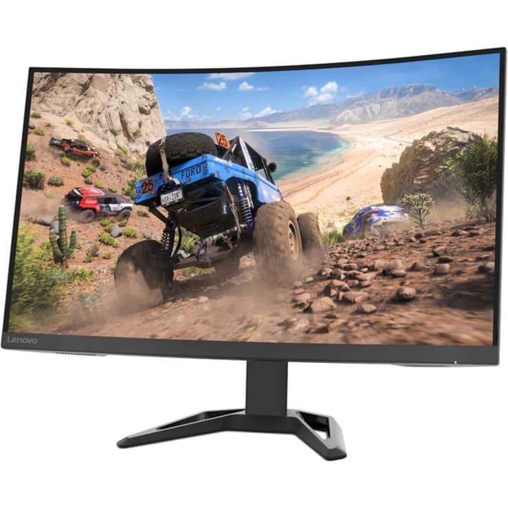 Lenovo G32qc-30 31.5-inch curved QHD monitor with VA panel and thin bezels