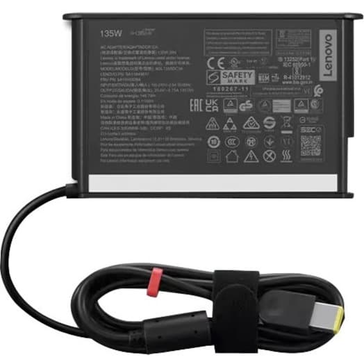 Lenovo 135W Slim Tip AC adapter for ThinkCentre Gen 2 desktop computers