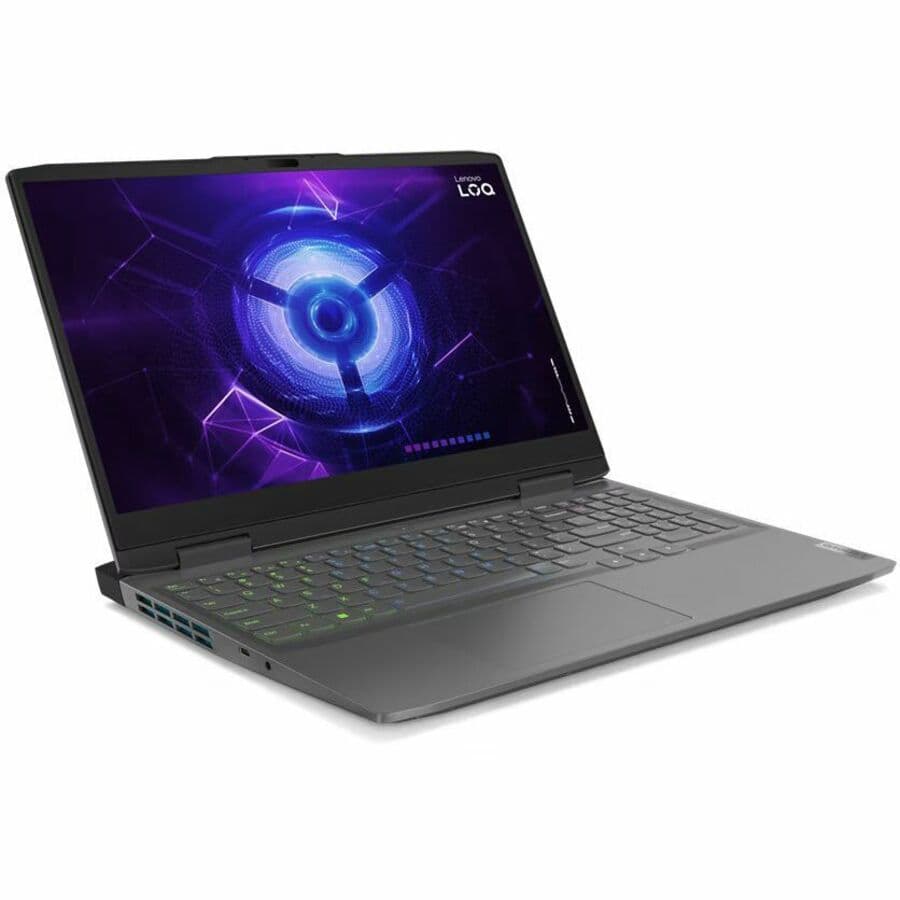 Lenovo LOQ 15 gaming laptop with 15.6-inch 144 Hz display, Core i5-13500H, RTX 4050 6 GB, and 1 TB storage