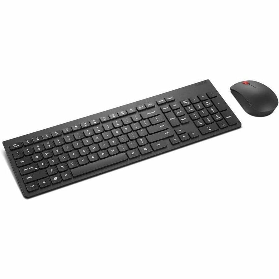 Lenovo Essential Wireless Combo Gen 2 keyboard and mouse set with 103-key US English layout