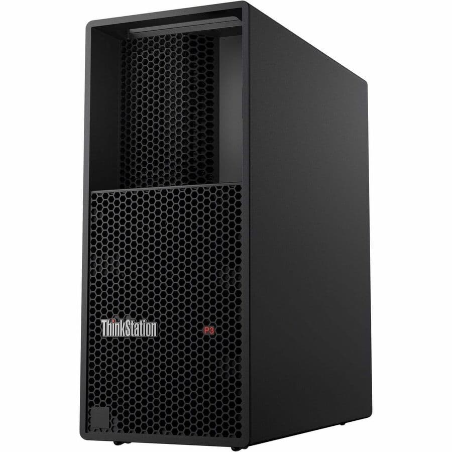 Lenovo ThinkStation P3 Tower workstation with Intel Core i7-13700 vPro and Windows 11 Pro