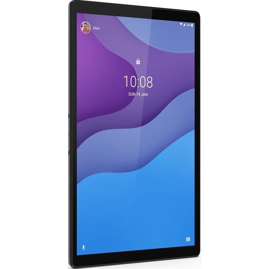 Lenovo Tab M10 Gen 2 family tablet with slim black bezel and MediaTek P22T