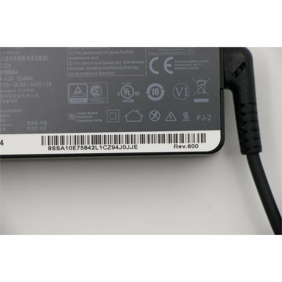 Lenovo 45W USB-C AC adapter 00HM664 field-replaceable unit
