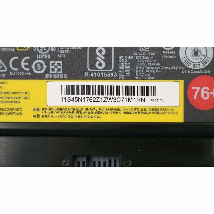 Lenovo 45N1763 notebook battery for ThinkPad Edge E555 E550C E560 and E565