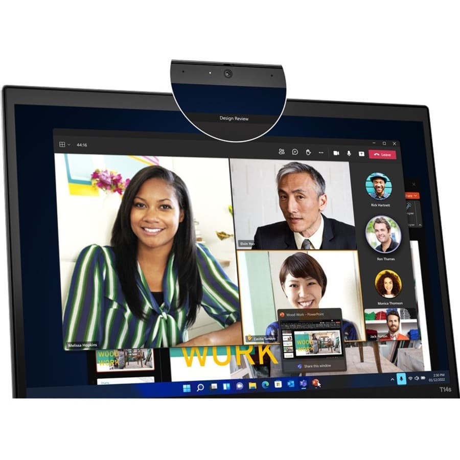 Lenovo ThinkPad T14s Gen 3 14-inch business laptop with Intel Core i7, 16 GB memory, and 512 GB SSD