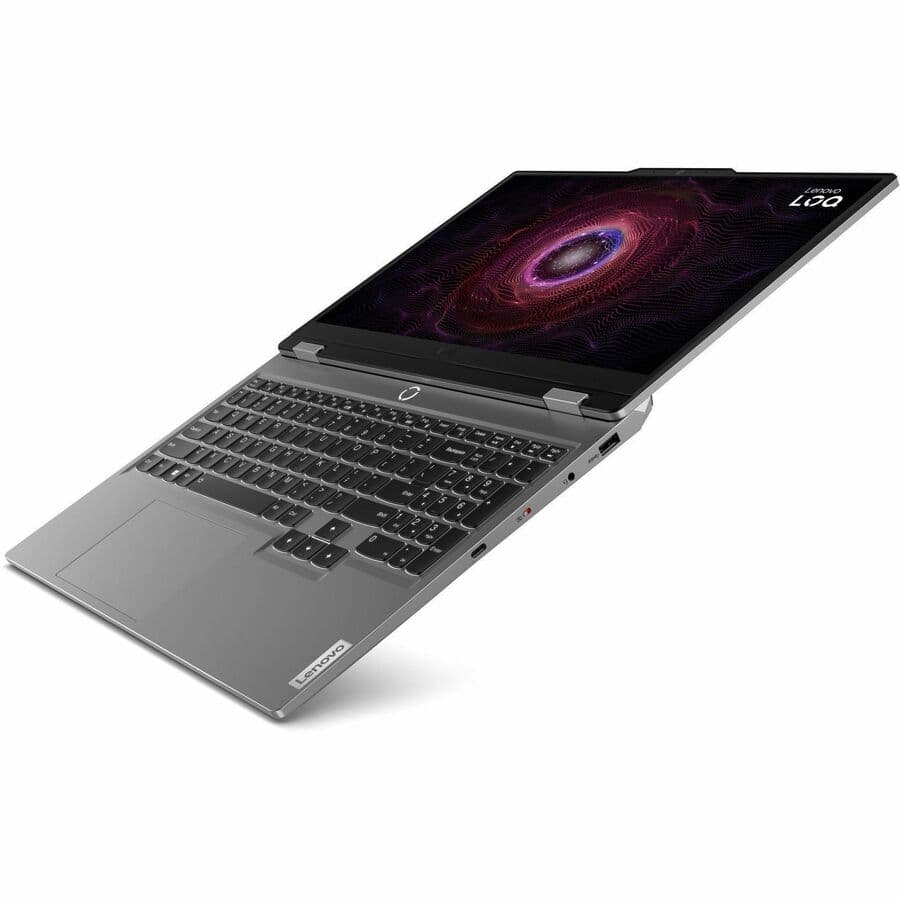 Lenovo LOQ 15AHP9 laptop with Ryzen 7 8845HS, 16 GB RAM, 1 TB SSD, and 15.6-inch 144 Hz display