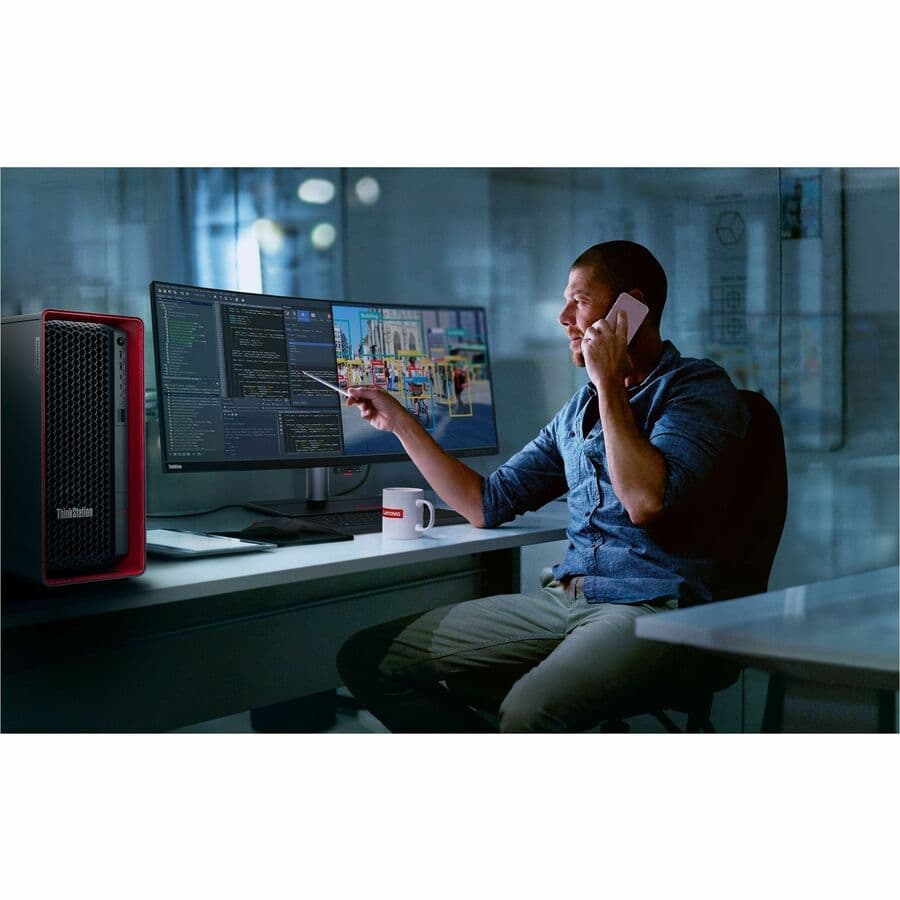 Lenovo ThinkStation P7 workstation with 16 GB memory and Windows 11 Pro for Workstations