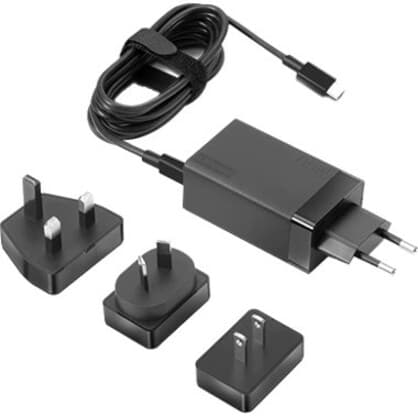 Lenovo 65W AC Travel Adapter for portable laptop charging