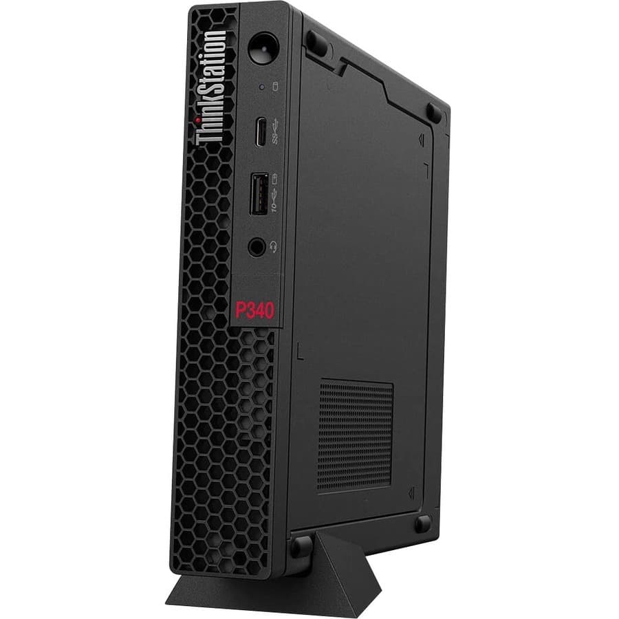 Lenovo ThinkStation P340 Tiny compact workstation with Core i5-10500T and 32 GB RAM