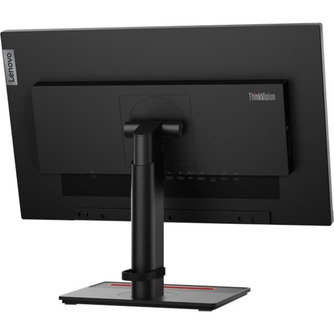 Lenovo T24m 20 23.8-inch Full HD monitor with USB-C, integrated webcam, and Ethernet