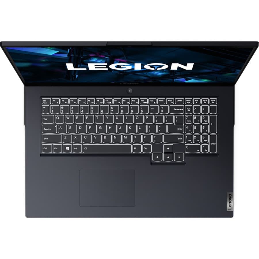 Lenovo Legion 5 17ITH6 gaming laptop with 17.3-inch display, Intel Core i7 processor, and large SSD storage