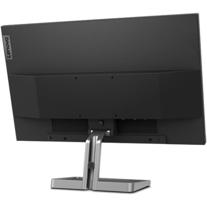 Lenovo L24q-35 23.8-inch QHD IPS monitor with slim black bezel and metal stand