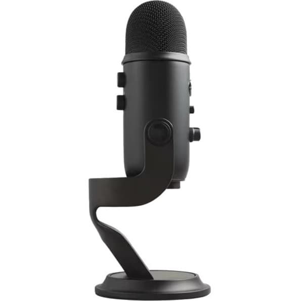 Lenovo Options Yeti USB Blackout Edition black desktop USB microphone