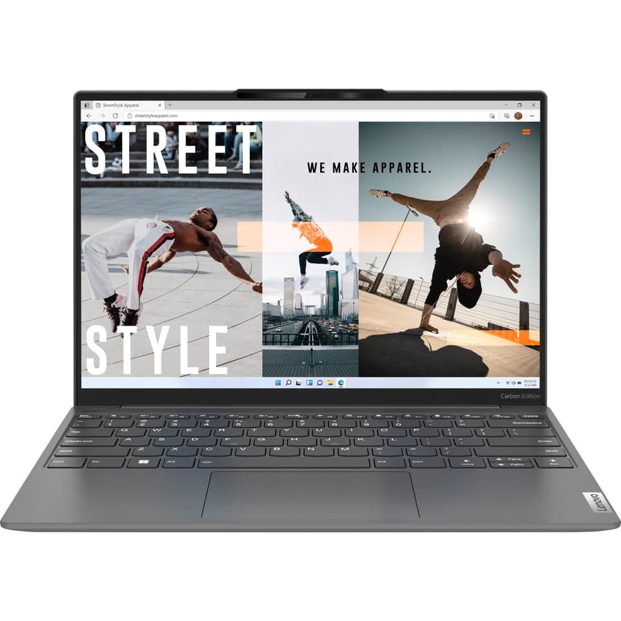Lenovo IdeaPad Slim 7 Carbon 13 IAP7 laptop with 13.3-inch display, Intel Core i7, 16 GB RAM, and 1 TB SSD