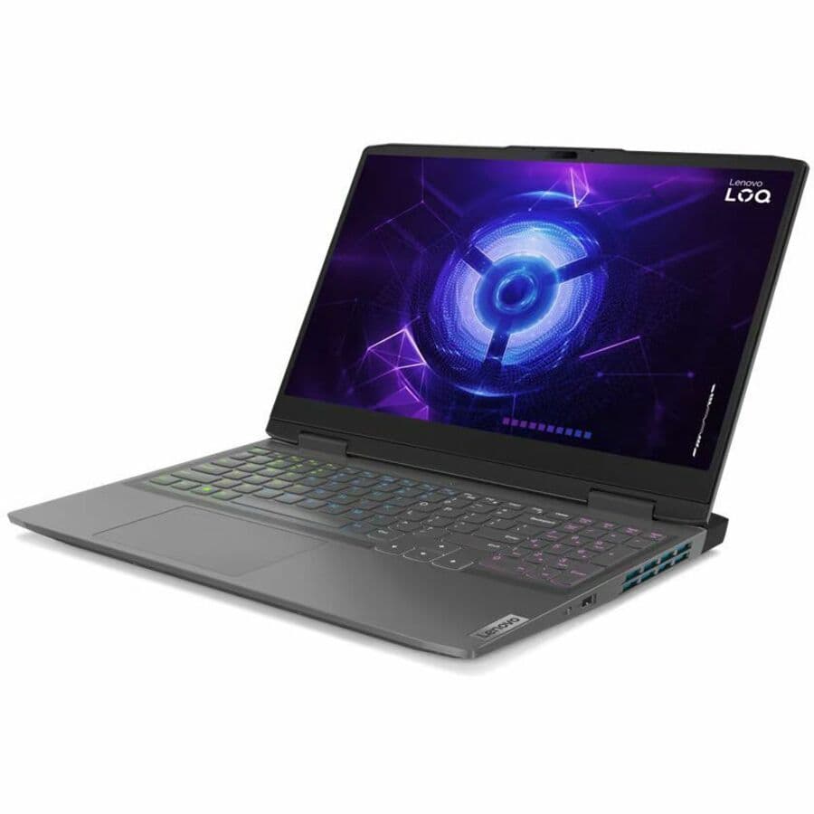 Lenovo LOQ 15 gaming laptop with 15.6-inch 144 Hz display, Core i5-13500H, RTX 4050 6 GB, and 1 TB storage