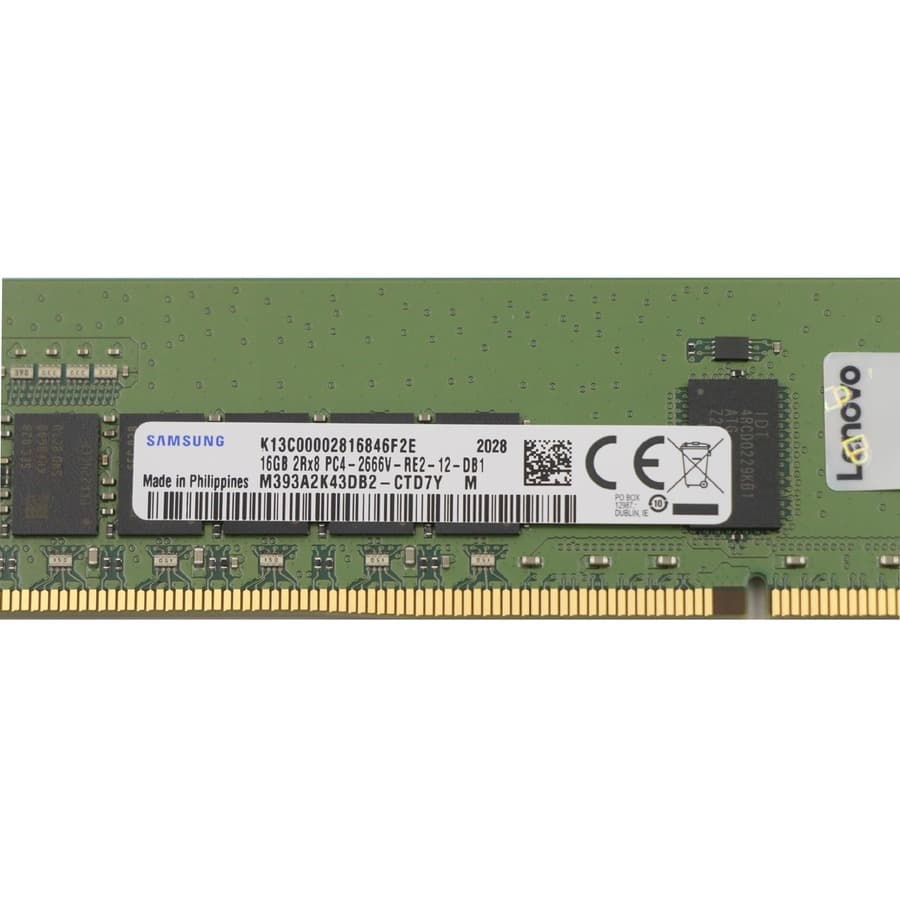 Lenovo ThinkSystem 16GB TruDDR4 2666 ECC RDIMM server memory module