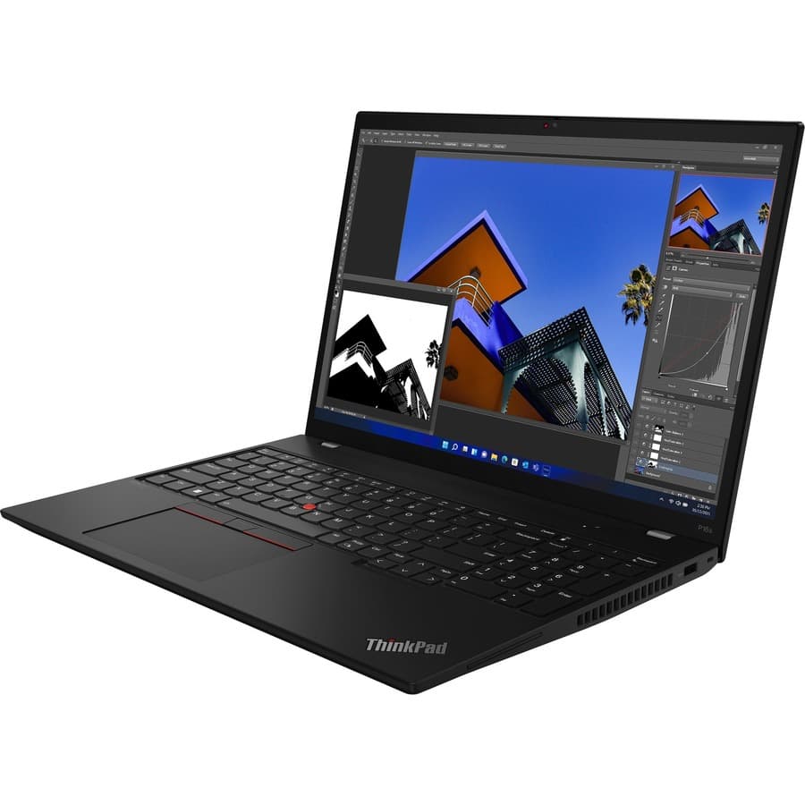 Lenovo ThinkPad P16s Gen 2 16-inch mobile workstation with Core i5, 16 GB RAM, and Windows 11 Pro