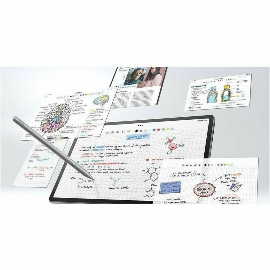 Lenovo Tab P12 tablet with 12.7-inch 3K display and slim slate design