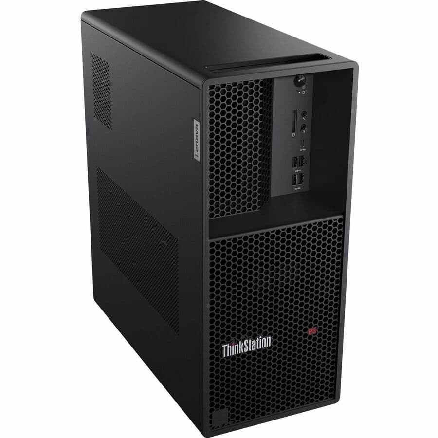 Lenovo ThinkStation P3 workstation with Core i7-13700K, 32 GB RAM, and 1 TB SSD