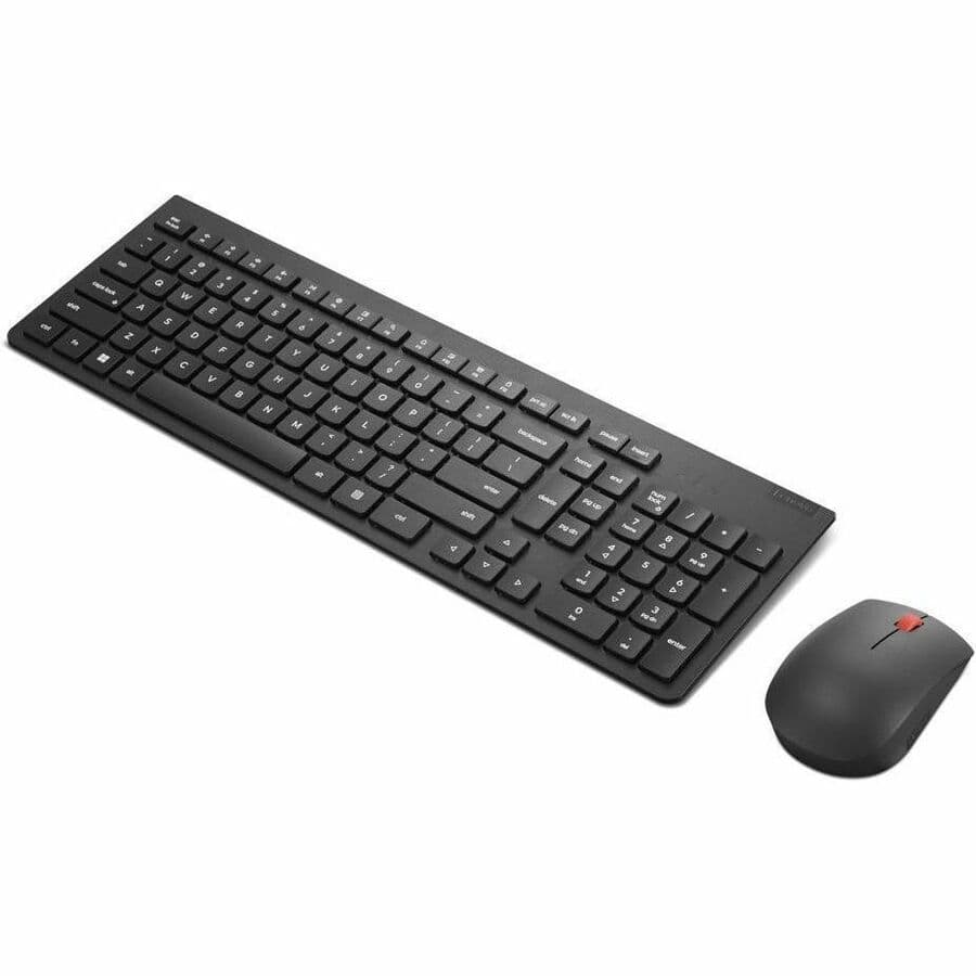 Lenovo Essential Wireless Combo Gen 2 keyboard and mouse set with 103-key US English layout