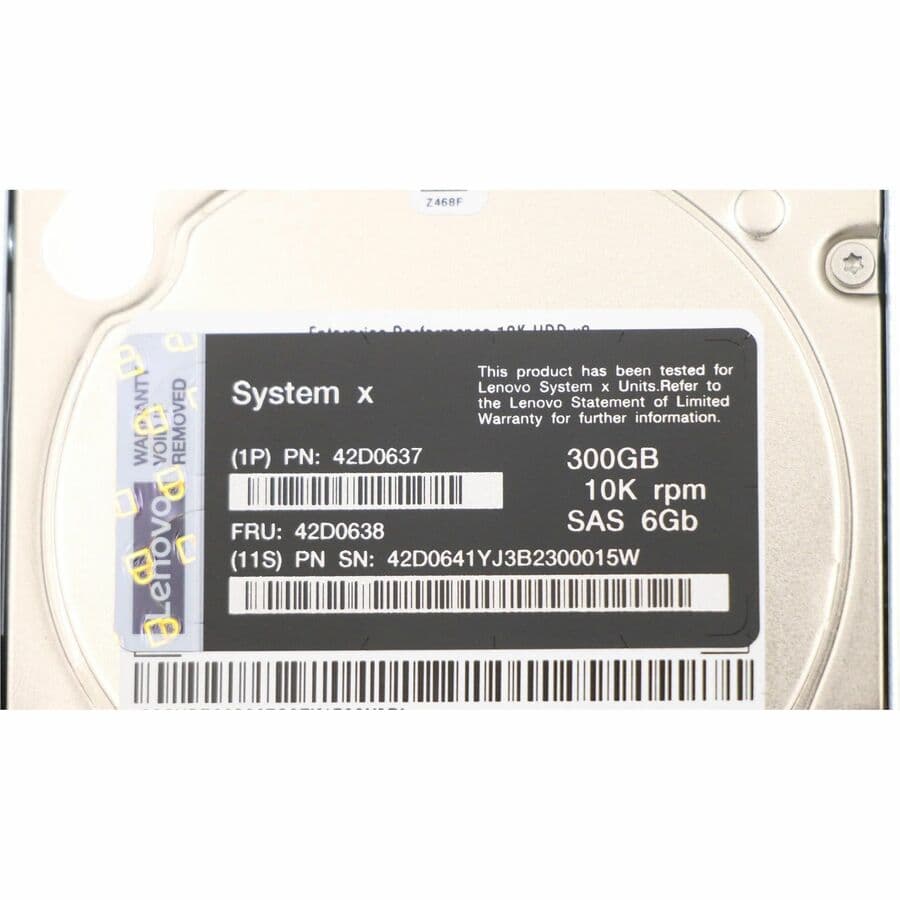 LENOVO DCG SOURCING LENOVO 300GB 10K 6GBPS SAS 2.5IN SFF SLIM-HS view 3