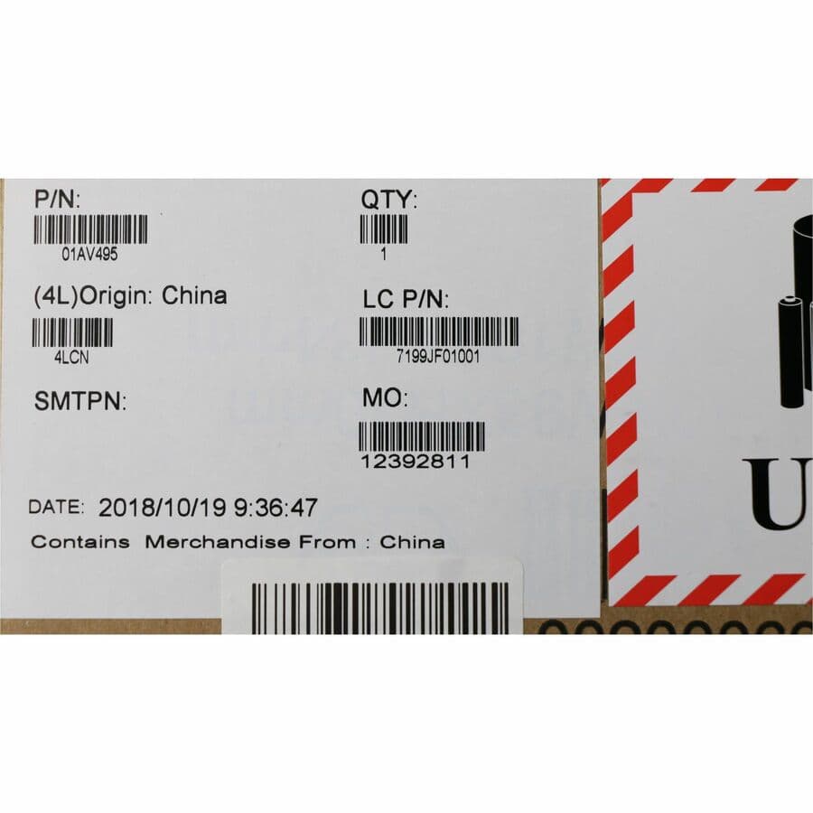 Lenovo 01AV495 OEM replacement battery for supported Lenovo laptops