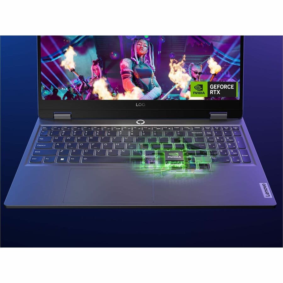 Lenovo LOQ 15AHP9 laptop with Ryzen 7 8845HS, 16 GB RAM, 1 TB SSD, and 15.6-inch 144 Hz display