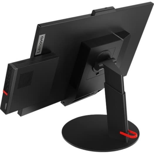 Lenovo 27 in QHD IPS monitor with 3-side borderless panel for enterprise desktop use
