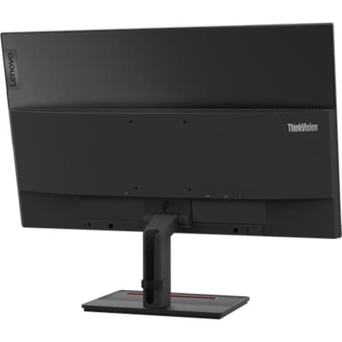Lenovo ThinkVision S24e-20 23.8-inch LED monitor in Raven Black with slim business design