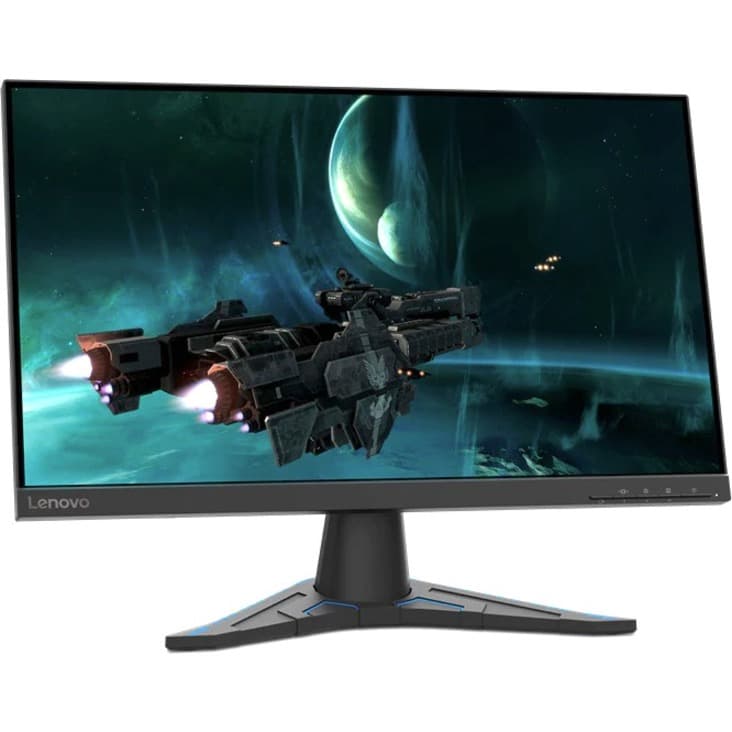 Lenovo G24e-20 23.8-inch VA Full HD monitor with three-sided borderless design and height-adjustable stand