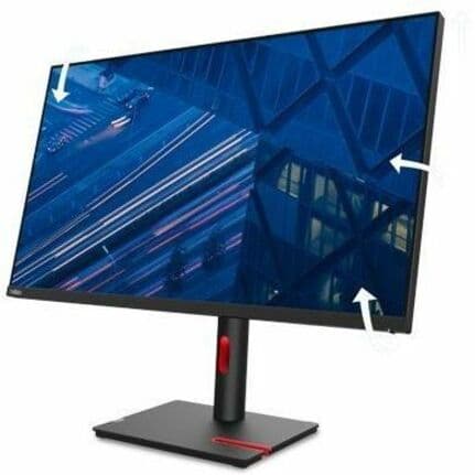 Lenovo 31.5-inch QHD monitor with USB-C and RJ45 support for office and conferencing use