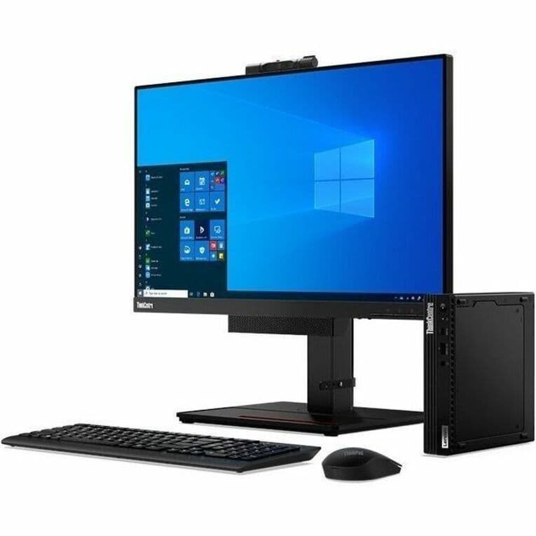 Lenovo ThinkCentre M75q Gen 2 Tiny desktop with AMD Ryzen 5 Pro 5650GE and Windows 11 Pro