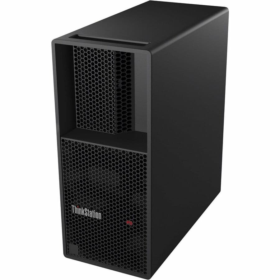 Lenovo ThinkStation P3 Tower workstation with Intel Core i9-13900, 32 GB RAM, SSD storage, and integrated UHD Graphics 770