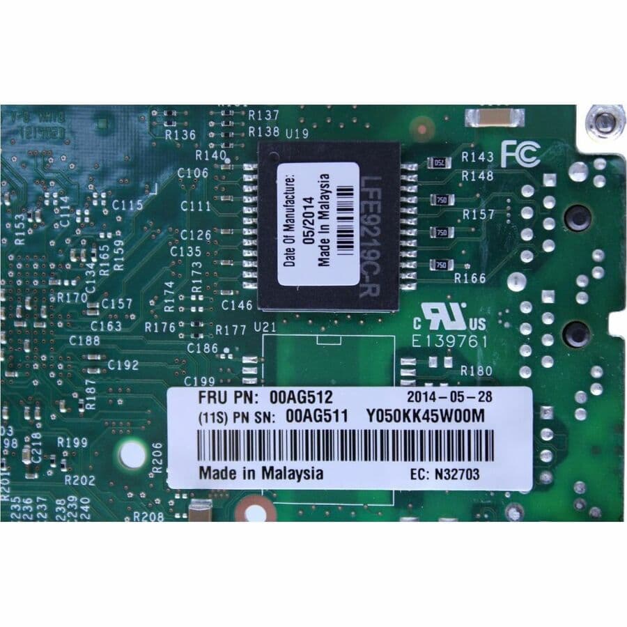 Lenovo 00AG512 10 Gigabit converged Ethernet adapter for enterprise servers