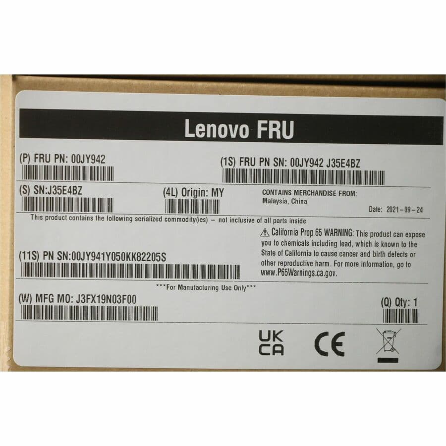 Lenovo Intel X710-DA2 ML2 dual-port 10 GbE SFP+ adapter for enterprise servers