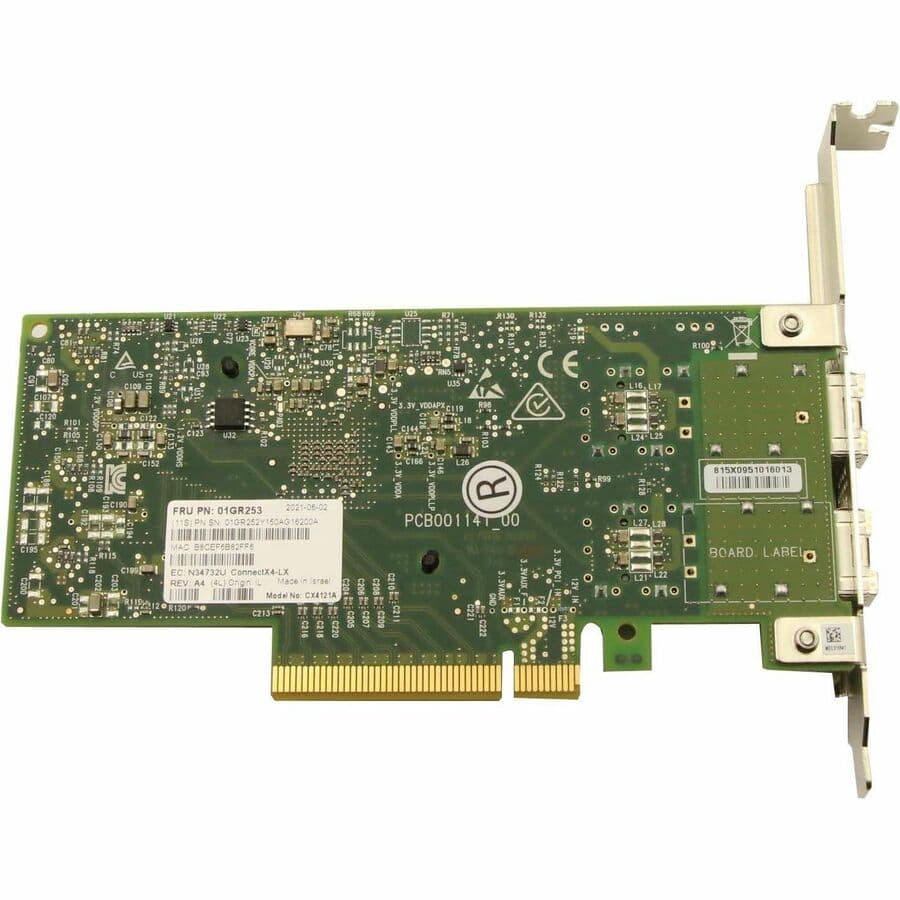 Lenovo Mellanox ConnectX-4 dual-port 25 GbE SFP28 fiber adapter