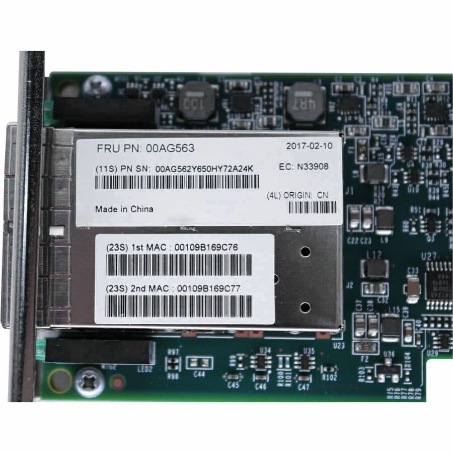 Lenovo IBM Emulex VFA5.2 ML2 dual port 10GbE SFP+ fiber adapter