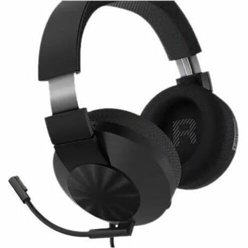 Lenovo H210 wired gaming headset with over-ear design and boom microphone