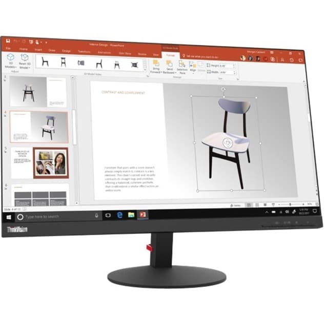 Lenovo ThinkVision S24q-10 23.8-inch QHD IPS desktop monitor