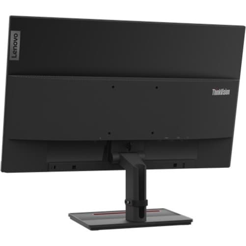 Lenovo ThinkVision S24e-20 23.8-inch LED monitor in Raven Black with slim business design
