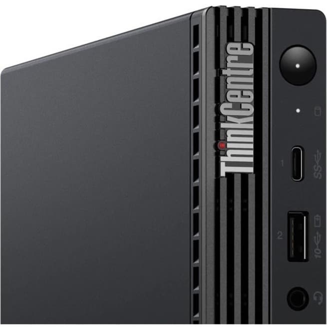 Lenovo ThinkCentre M80q Gen 3 tiny desktop with Intel Core i7-12700T, 16 GB RAM, and 256 GB SSD