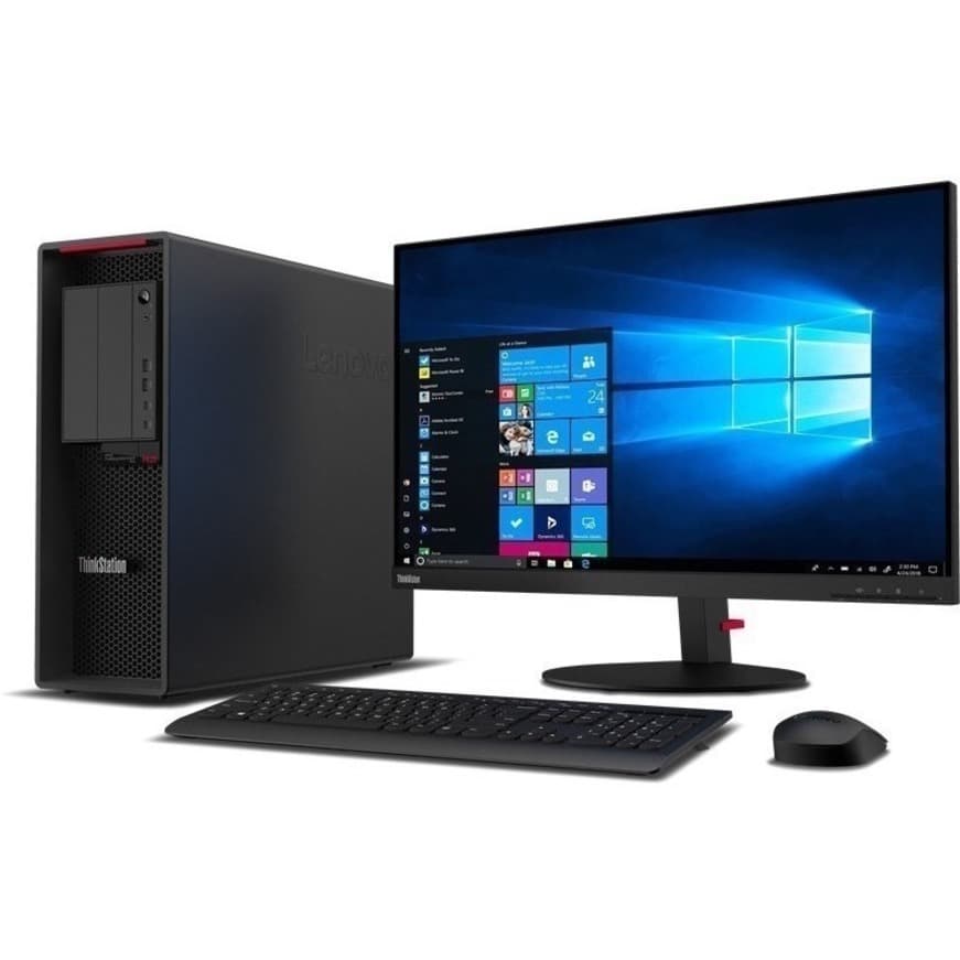 Lenovo ThinkStation P620 tower workstation with AMD Ryzen Pro 5975WX and Radeon PRO W6800 graphics